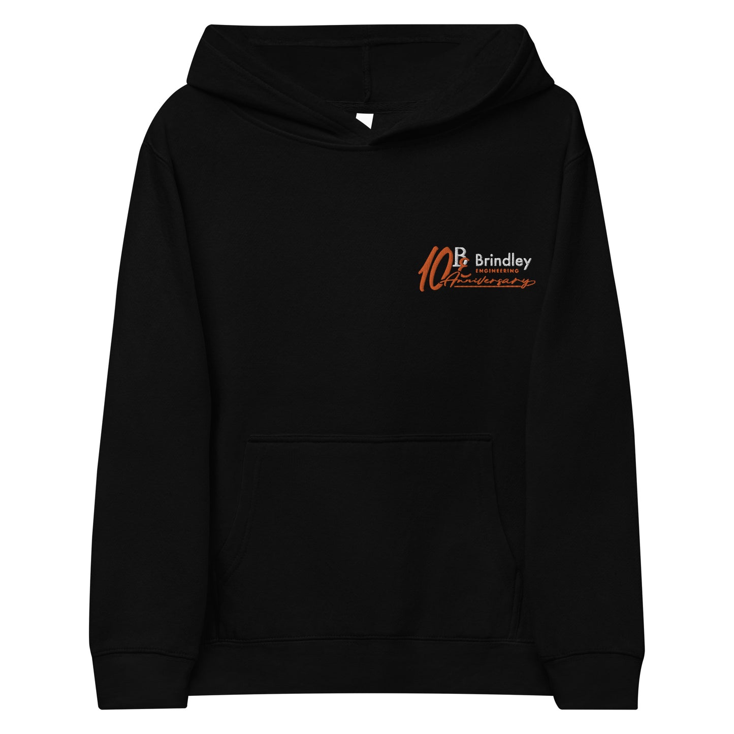Kids fleece hoodie - Brindley Engineering