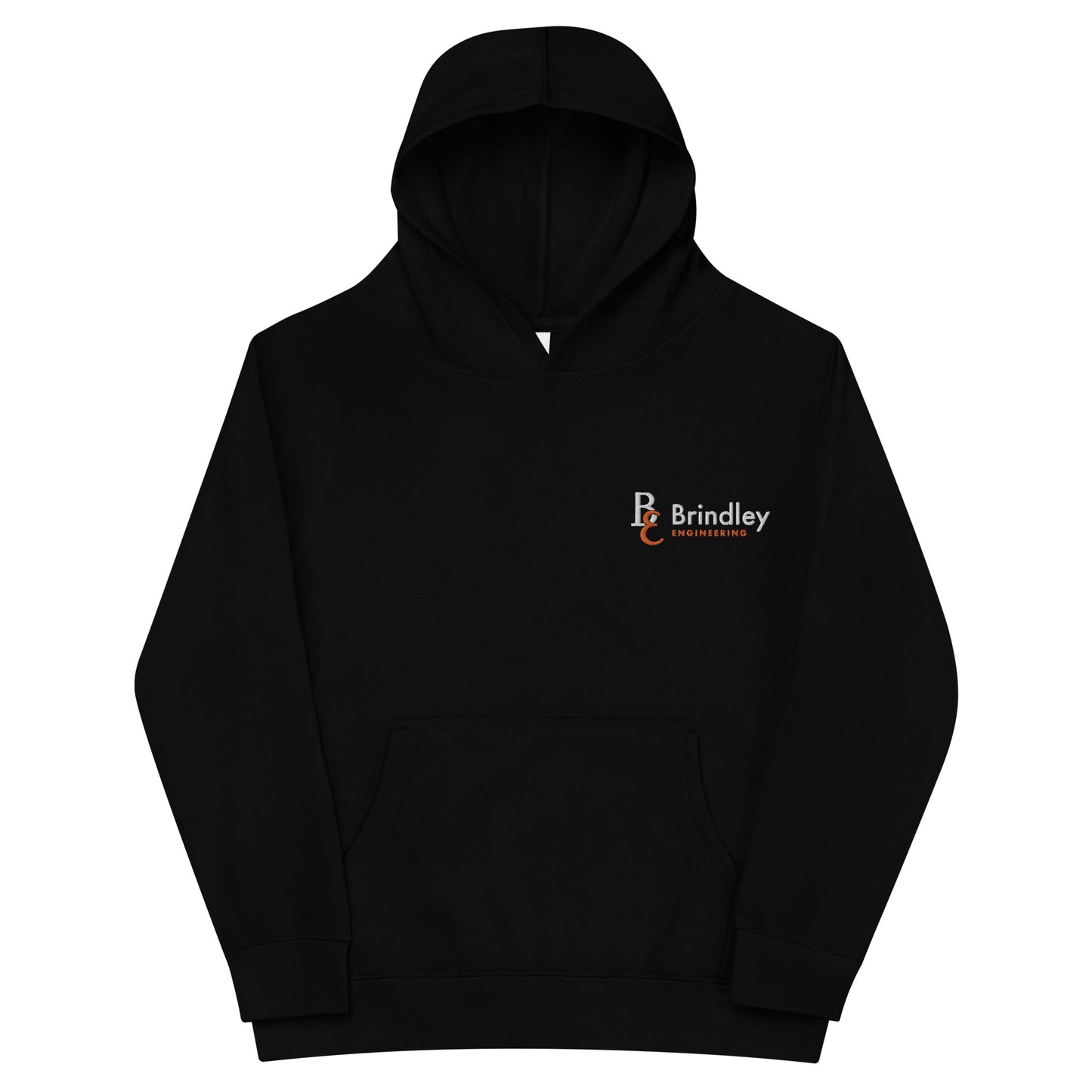 Kids fleece hoodie - Brindley Engineering