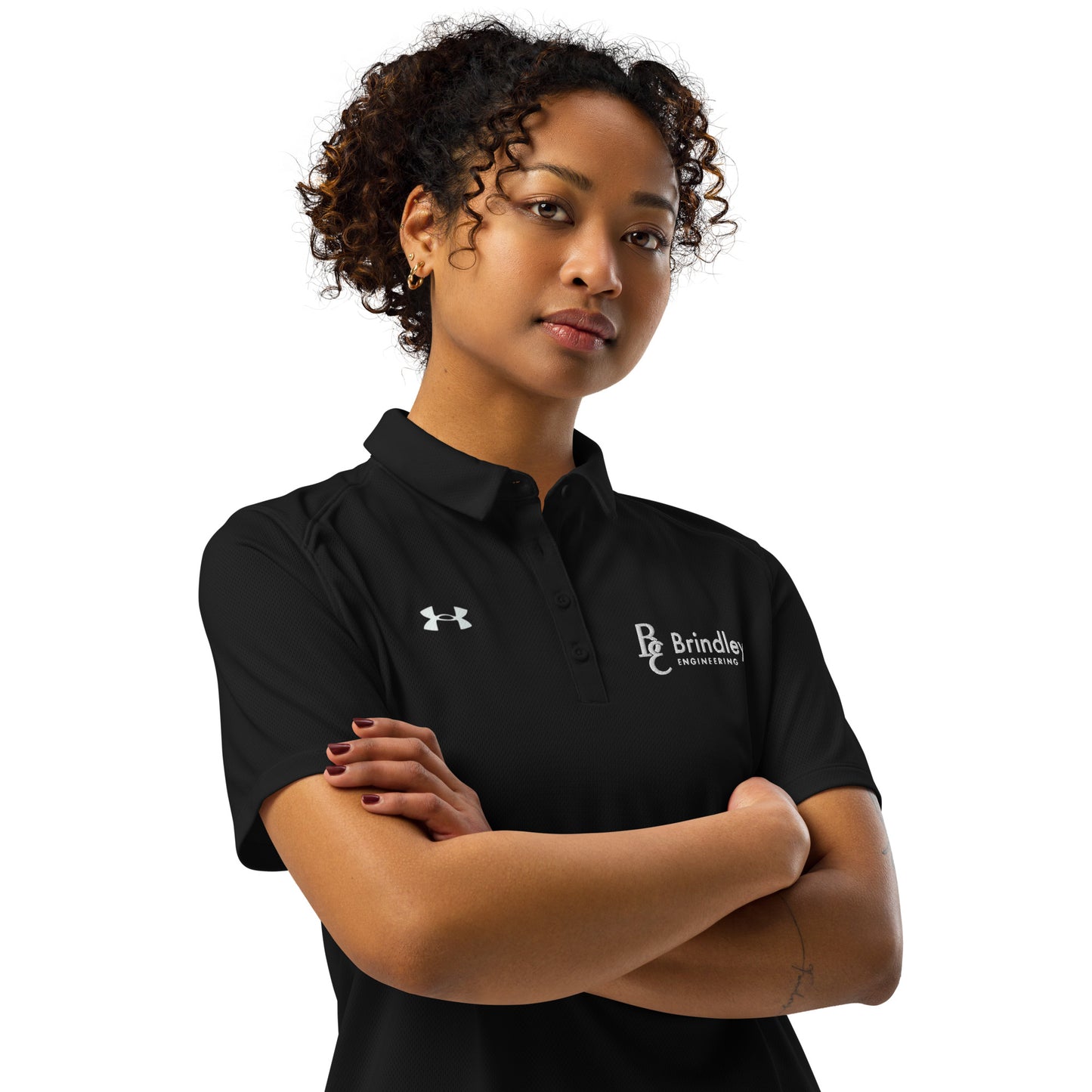Under Armour® | Women's Performance Polo (black/white)