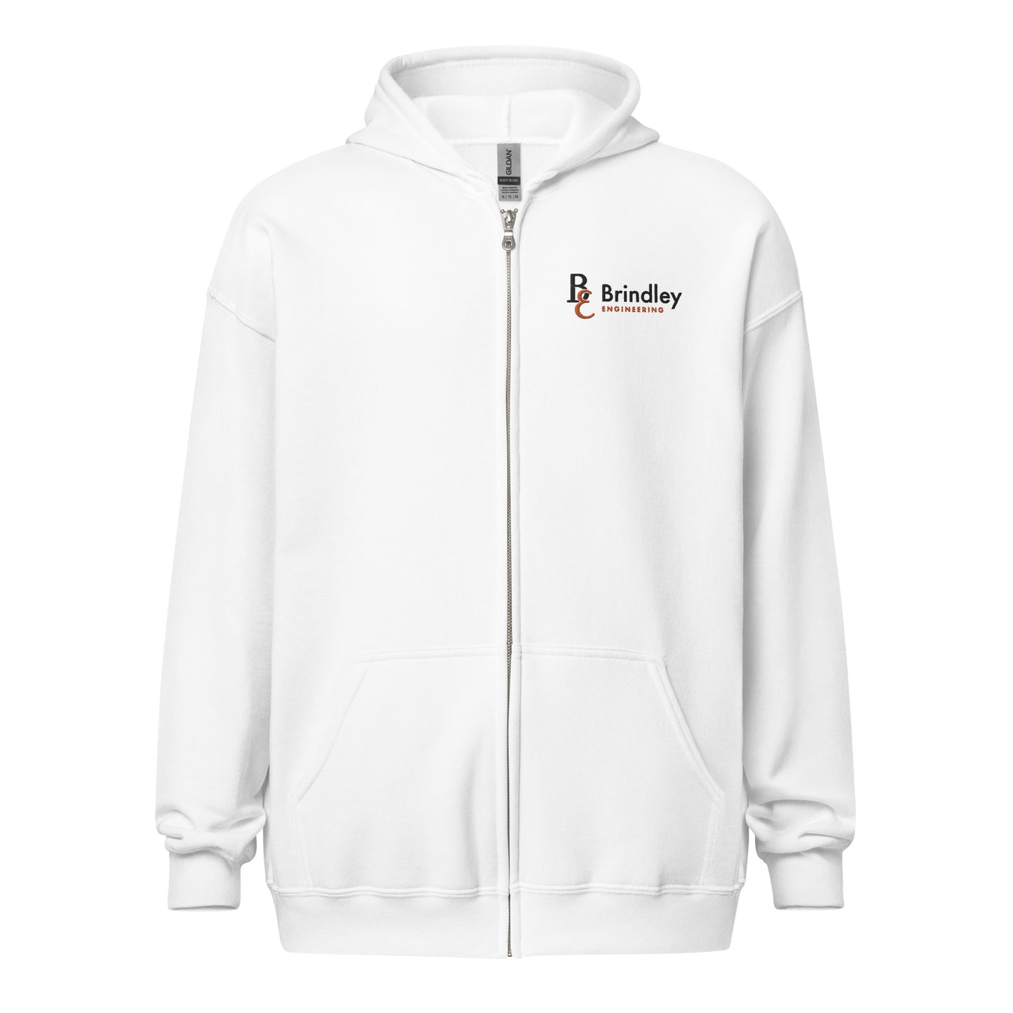 Zip-up hoodie - Brindley Engineering