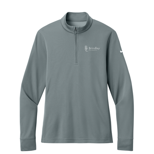 Nike Women's Essential 1/2-Zip Cover-Up - Black & White — Cool Grey