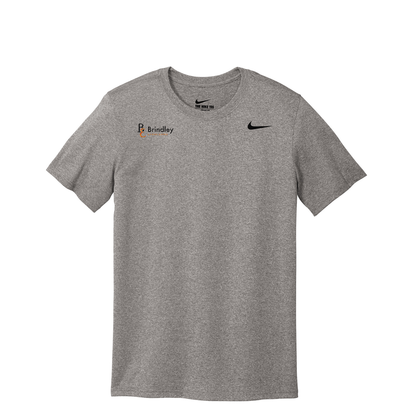 Nike Team rLegend Tee - Orange — Carbon Heather