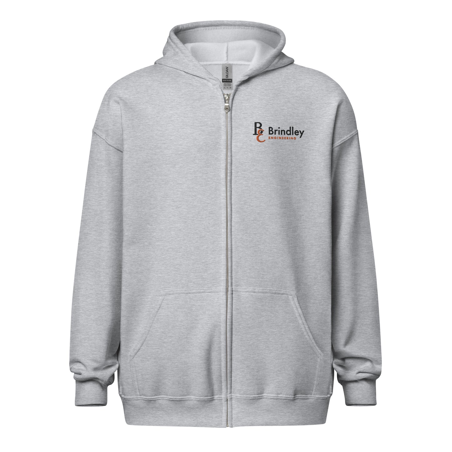 Zip-up hoodie  - Brindley Engineering